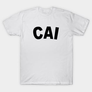 CAI Bold Black T-Shirt